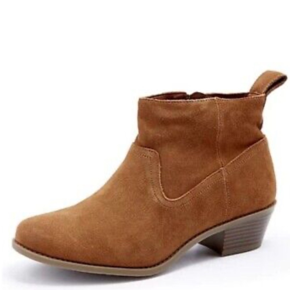 Vionic Vera Brown Suede Ankle Boots Sz. 7